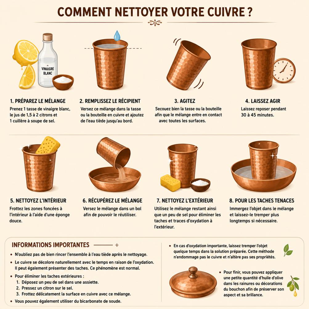Nettoyage du Cuivre
