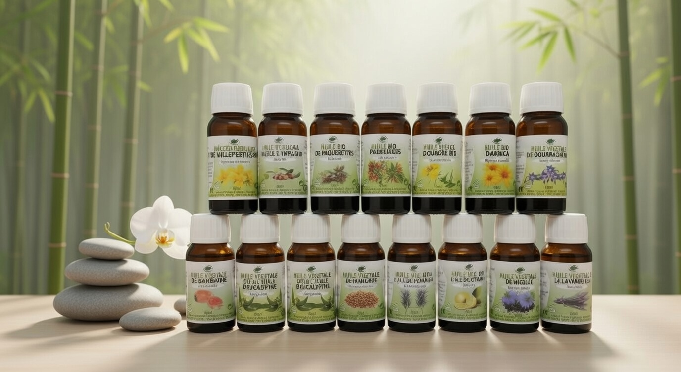 Huiles végétales bio