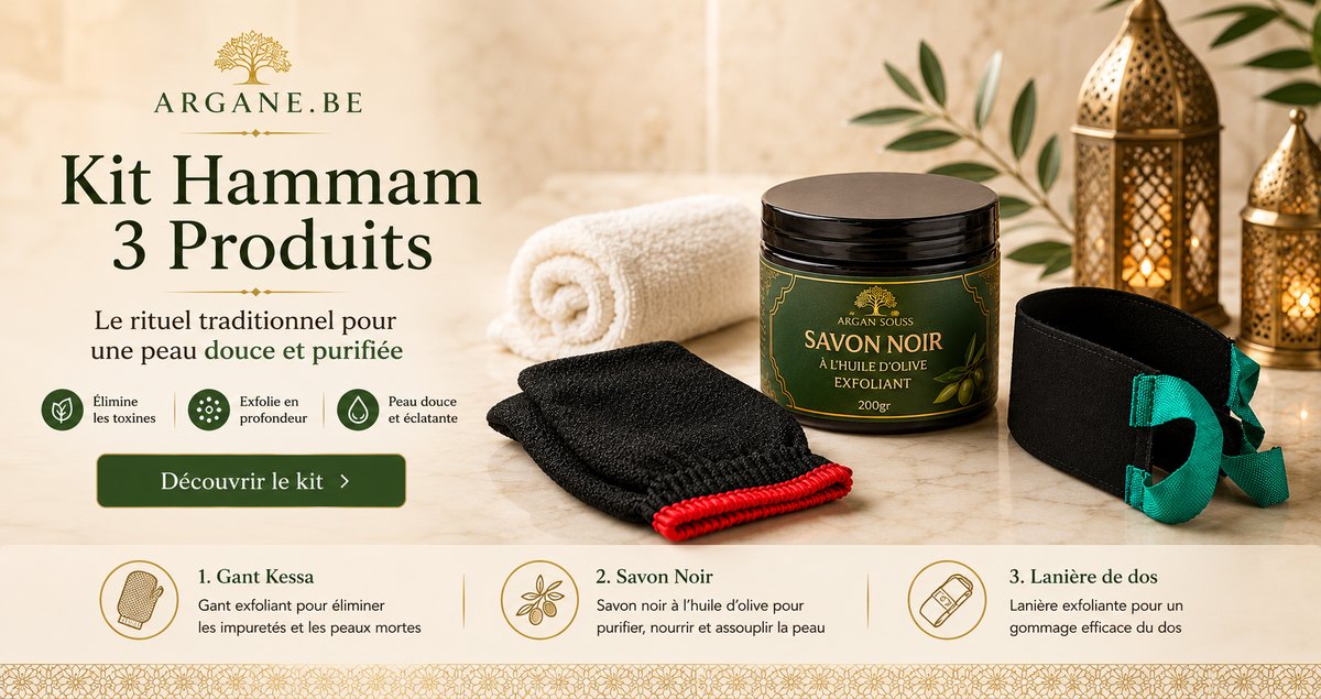 Produits hammam spa