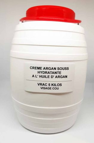 CRÈME DE SOIN ARGAN SOUSS ARGAN 5 KILOS (Jour & Nuit) 
