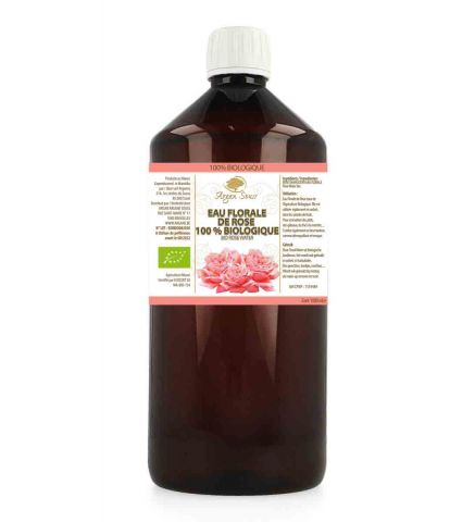 EAU FLORALE DE ROSE 100% BIO 1000 ML