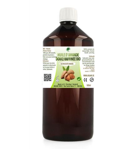 HUILE VEGETALE AMANDE DOUCE 1000 ML
