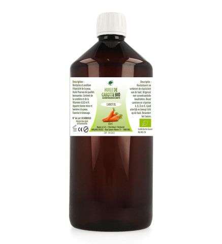 HUILE DE CAROTTE BIO 1000 ML 