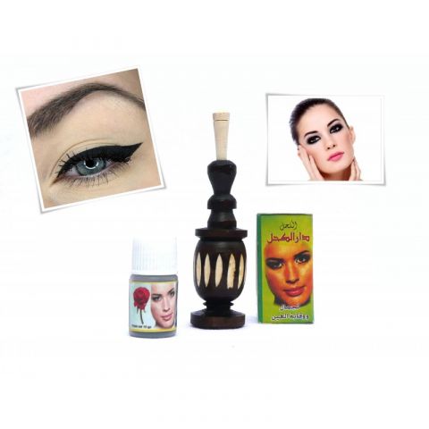 Khôl Naturel Oriental Recharge + Étui en Bois