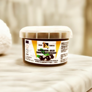 Savon Noir Beldi 200gr  Soin Corps Traditionnel Marocain 100% Naturel