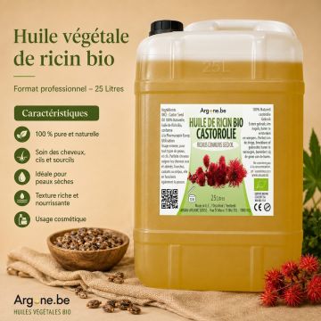 Huile végétale de ricin 25l