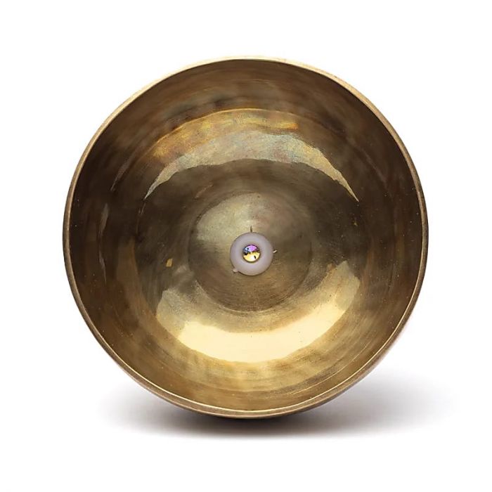 Bol chantant tibétain avec manche – Nada Yoga 18cm