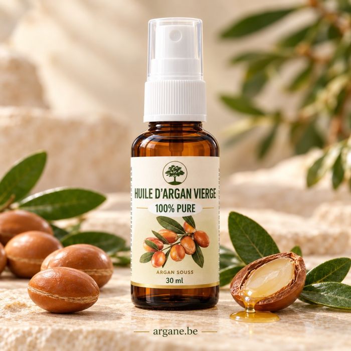 Huile d’Argan Vierge Bio Argan Souss – Spray 30 ml