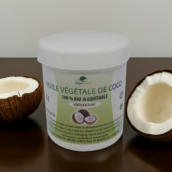 huile vegetale de noix de coco bio 85 gr