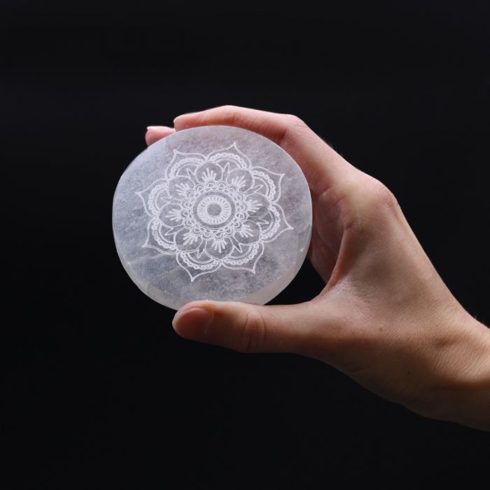 Petite Plaque de Recharge 8cm - Mandala Design