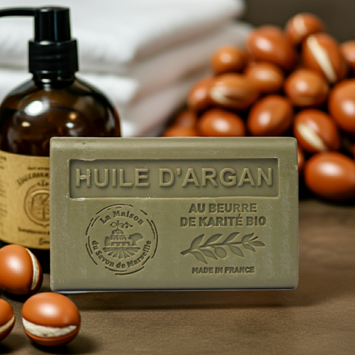 Savon Marseille huile d'argan bio 125 gr