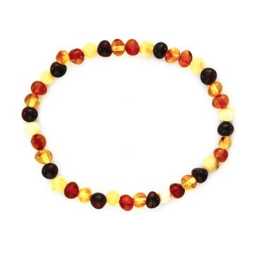 ambre bracelet adulte multicolore 3.40gr