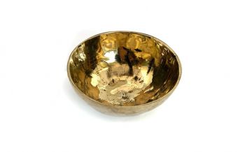 Bol Kansu Ayurveda doré 7cm