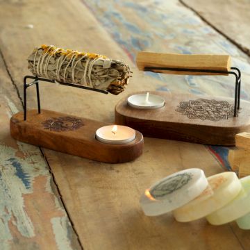 Petit Brûleur Palo Santo - Bois de Teck