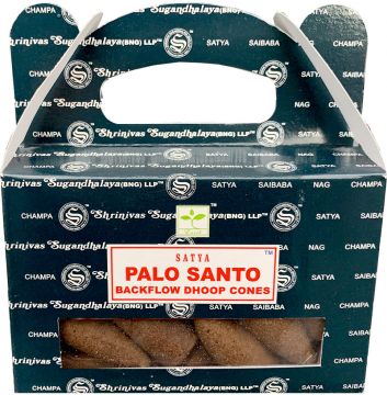 Cônes Backflow Satya Palo Santo * 24 cônes

Cônes troués pour utilisation avec porte-encens backflow