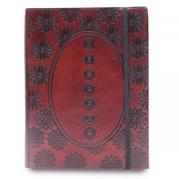 Carnet Moyen avec Élastique - Chakra Mandala