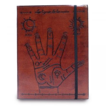 Carnet Moyen avec Élastique - Chiromancie