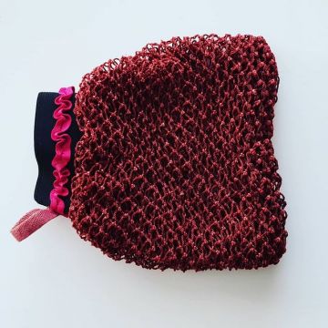 GANT DE BAIN FILET DE PECHE