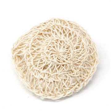 Gants Exfoliants Sisal - Coussin Circulaire Exfoliant Doux