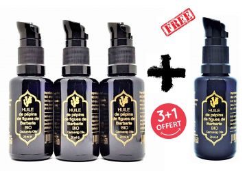 HUILE DE PEPINS DE FIGUE DE BARBARIE 100% PURE BIO 20 ML