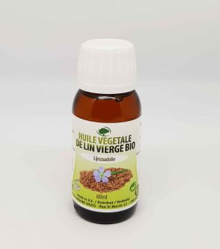 HUILE VEGETALE VIERGE DE LIN 60 ML