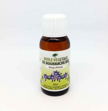 HUILE VEGETALE DE BOURRACHE BIO 60 ML