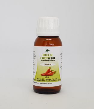 HUILE VEGETALE DE CAROTTE VIERGE BIO 60ML