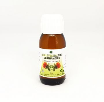 Huile végétale de carthame bio 60 ml