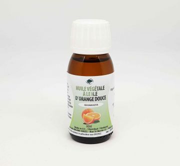 HUILE VEGETALE A L' Huile Essentielle D' ORANGE 60ML