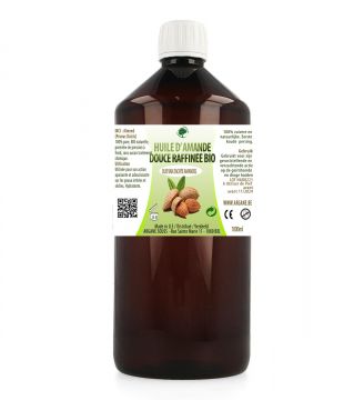 HUILE VEGETALE AMANDE DOUCE 1000 ML