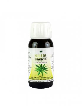 Huile végétale de Chanvre Bio 60ml