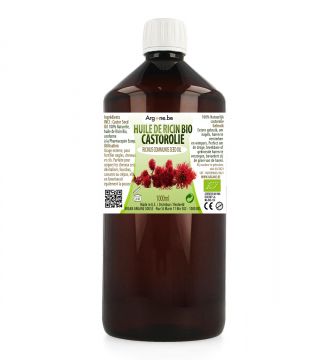 HUILE VEGETALE DE RICIN VIERGE BIO 1000ML