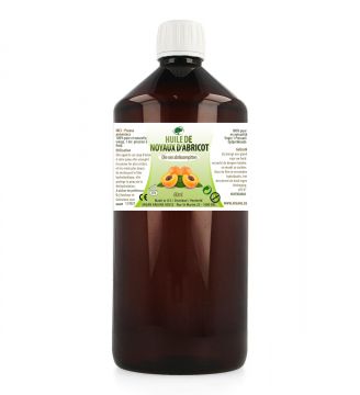 HUILE VEGETALE DE NOYAU D'ABRICOT VIERGE BIOLOGIQUE 60ML