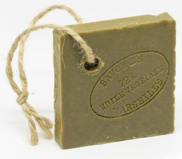 SAVON DE MARSEILLE EN TRANCHE 72% D'HUILE D'OLIVE 150GR