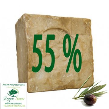 10 SAVONS ALEP 55% LAURIER 205 GR