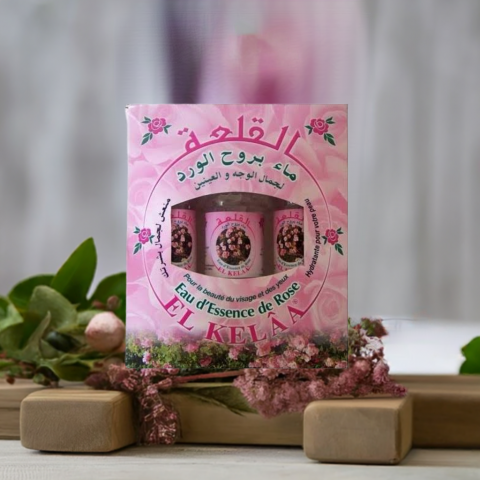 Eau d'essence de rose El Kelaat 500 ML