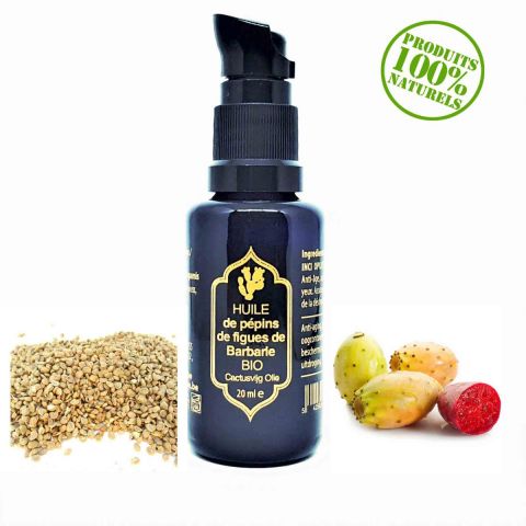 Huile de Pépins de Figue de Barbarie Bio 20 ml
