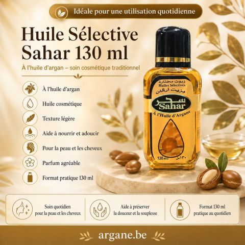 Huile d'Argan souss sahar 130 ml