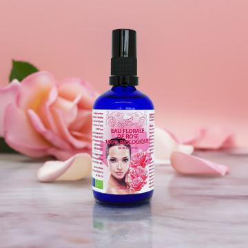 eau de rose bio 100ml spray