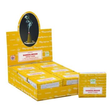 Encens satya en cones santal