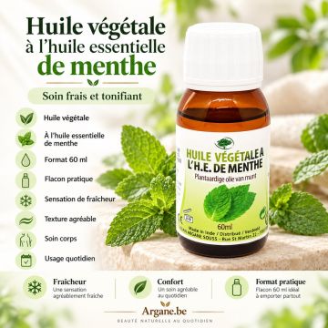huile vegetale de menthe