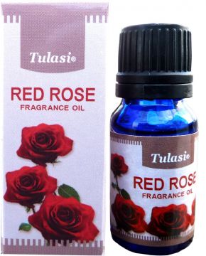 Huile parfumée tulasi rose rouge 10mL