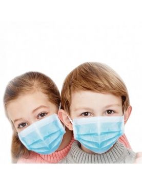 Masque facial jetable (paquet de 50) Disposable 3 - Layer Mask Taille Enfant