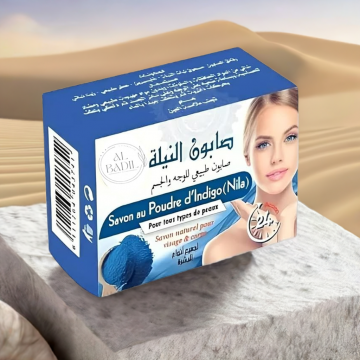 savon nila bleu