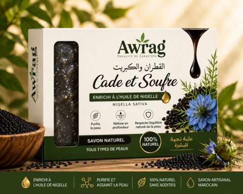 savon arwag cade et souffre