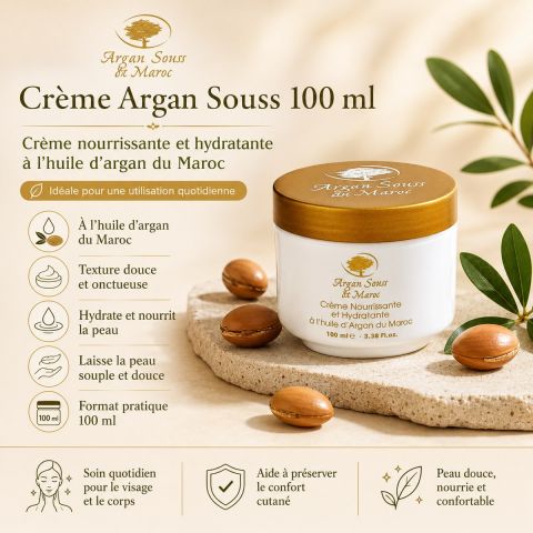 crème argan souss 100 ml