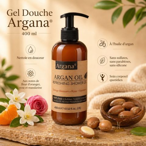 Lait corporel argan argana 400ml