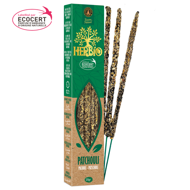 encen herbio patchouli ecocert