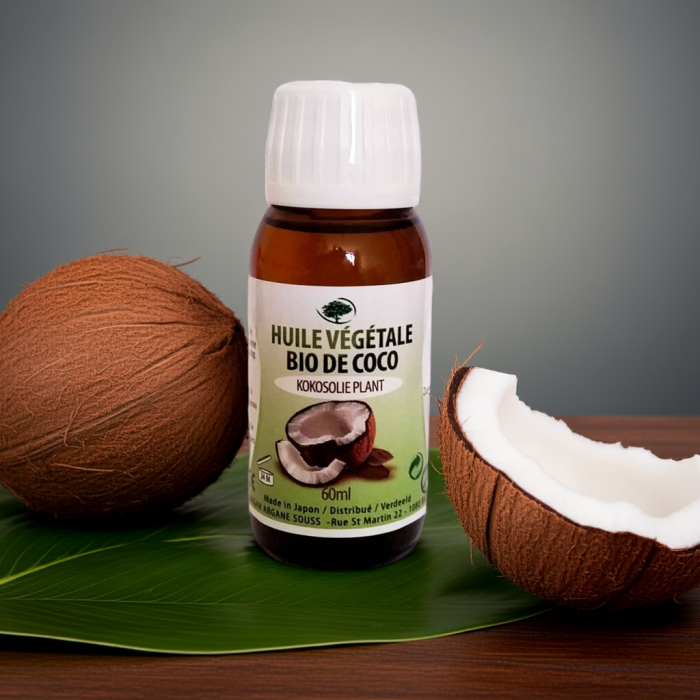 HUILE VEGETALE VIERGE DE COCO 60 ML