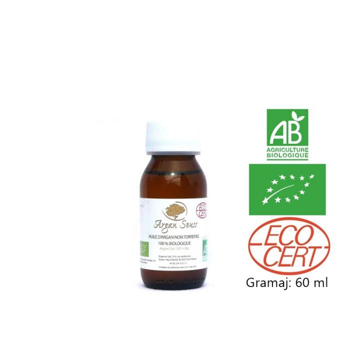 Organic Arganoil Argan souss certified 60ml